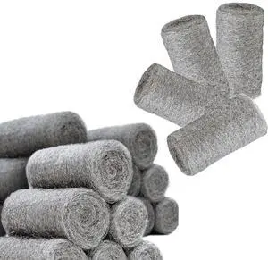 Steel Wool Pads 0000 Extra Fine - 24 Pcs Steel Wool Pads for Cleaning & Polishing - Steel Wool Gap Filler Steel Wool Pads 0000 Extra Fine - 24 Pcs Steel Wool Pads for Cleaning & Polishing - Steel Wool Gap Filler