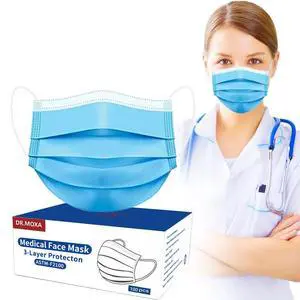 50 Pack Disposable Face Masks ASTM Level 2, Medical Grade | Comfortable, Soft, Breathable 50 Pack Disposable Face Masks ASTM Level 2, Medical Grade | Comfortable, Soft, Breathable