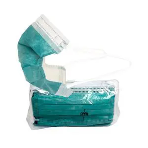 MASKT-01HG-A iMask ASTM Level 2 3 Ply Disposable Face Masks, reen, Pack of 50 MASKT-01HG-A iMask ASTM Level 2 3 Ply Disposable Face Masks, reen, Pack of 50