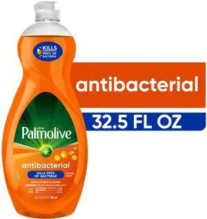 Palmolive Ultra Concentrated Antibacterial Liquid Dish Soap, Orange Scent, 32.5 Fluid Ounce Bottle Palmolive Ultra Concentrated Antibacterial Liquid Dish Soap, Orange Scent, 32.5 Fluid Ounce Bottle