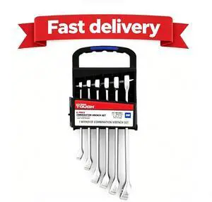 Hyper Tough 6-Piece Metric Combination Wrench Tool Set, Hand Tools Hyper Tough 6-Piece Metric Combination Wrench Tool Set, Hand Tools
