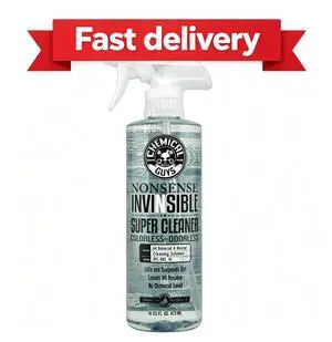 Chemical Guys Nonsense Invincible Super Cleaner Colorless Odorless All-Surface Auto Interior & Exterior Cleaner 16 oz Chemical Guys Nonsense Invincible Super Cleaner Colorless Odorless All-Surface Auto Interior & Exterior Cleaner 16 oz