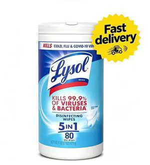 Lysol Disinfecting Wipes, All Purpose Cleaner, Multi Surface Antibacterial Cleaning Wipes, Cleaning Supplies, Crisp Linen Scent, 80 Count Lysol Disinfecting Wipes, All Purpose Cleaner, Multi Surface Antibacterial Cleaning Wipes, Cleaning Supplies, Crisp Linen Scent, 80 Count