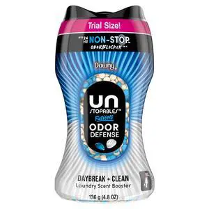 Downy Unstopables Fusions Odor Defense In-Wash Laundry Scent Booster Beads, Daybreak & Clean Scent, 4.8 oz Downy Unstopables Fusions Odor Defense In-Wash Laundry Scent Booster Beads, Daybreak & Clean Scent, 4.8 oz
