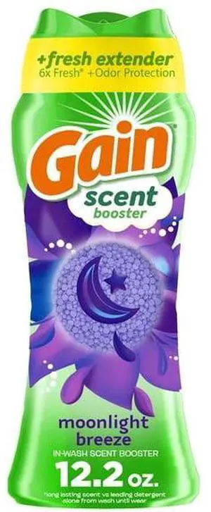 Gain Fireworks Laundry Scent Booster Beads, Moonlight Breeze Scent, 12.2 oz Gain Fireworks Laundry Scent Booster Beads, Moonlight Breeze Scent, 12.2 oz