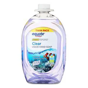 Equate Liquid Hand Soap, Clear, 50 fl oz Twin Pack Equate Liquid Hand Soap, Clear, 50 fl oz Twin Pack