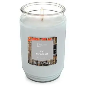Mainstays Fall Farmhouse Scented Single Wick Jar Candle, 20 oz Mainstays Fall Farmhouse Scented Single Wick Jar Candle, 20 oz