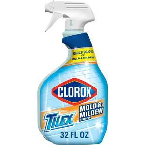 Clorox Mold & Mildew Remover Plus Tilex Bathroom Cleaner Spray, 32 fl oz Clorox Mold & Mildew Remover Plus Tilex Bathroom Cleaner Spray, 32 fl oz