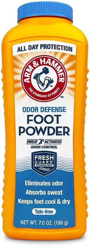 Arm & Hammer Fresh Scent Odor Defense Foot Powder, 7 oz Arm & Hammer Fresh Scent Odor Defense Foot Powder, 7 oz