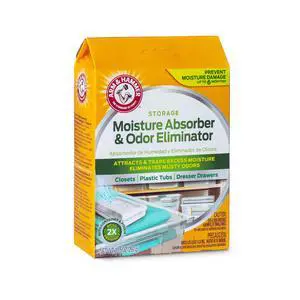 Arm & Hammer Desiccant Type Disposable Moisture Absorber and Odor Eliminator, 10.5 oz Pouch Arm & Hammer Desiccant Type Disposable Moisture Absorber and Odor Eliminator, 10.5 oz Pouch