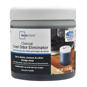 Mainstays Charcoal Closet Odor Eliminator, Fragrance Free, 17 oz Mainstays Charcoal Closet Odor Eliminator, Fragrance Free, 17 oz