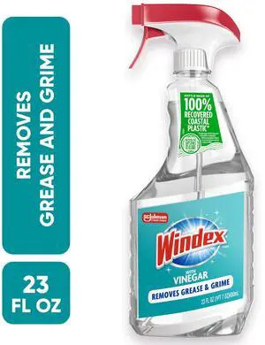 Windex® with Vinegar Glass Cleaner, Spray Bottle, 23 fl oz Windex® with Vinegar Glass Cleaner, Spray Bottle, 23 fl oz