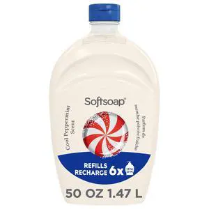 Softsoap Limited Edition Liquid Hand Soap, Cool Peppermint Scent, 50 fl oz Bottle Softsoap Limited Edition Liquid Hand Soap, Cool Peppermint Scent, 50 fl oz Bottle