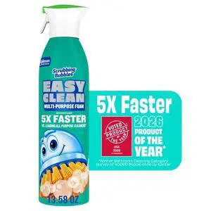 Scrubbing Bubbles Easy Clean Multi-Purpose Bathroom Shower & Tub Cleaner and All Purpose Cleaner, Aerosol Spray, 13.58 oz Scrubbing Bubbles Easy Clean Multi-Purpose Bathroom Shower & Tub Cleaner and All Purpose Cleaner, Aerosol Spray, 13.58 oz