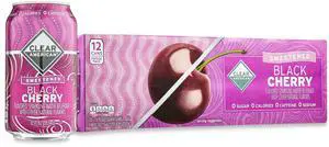 Clear American Black Cherry Sparkling Water, 12 fl oz, 12 Count Clear American Black Cherry Sparkling Water, 12 fl oz, 12 Count