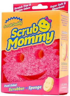 Scrub Daddy Scrub Mommy Dual-Sided Scratch-Free Dish Scrubber Sponge, Kitchen & Bath Cleaning Supplies. Scrubbies & Esponjas De Fregar Platos Scrub Daddy Scrub Mommy Dual-Sided Scratch-Free Dish Scrubber Sponge, Kitchen & Bath Cleaning Supplies. Scrubbies & Esponjas De Fregar Platos