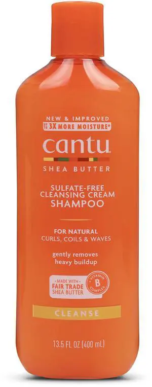 Cantu Sulfate-Free Cleansing Cream Shampoo 13.5 fl oz Cantu Sulfate-Free Cleansing Cream Shampoo 13.5 fl oz
