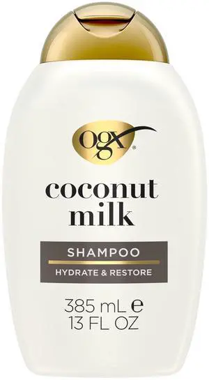 OGX Nourishing + Coconut Milk Moisturizing Hair Shampoo, 13 fl. oz OGX Nourishing + Coconut Milk Moisturizing Hair Shampoo, 13 fl. oz