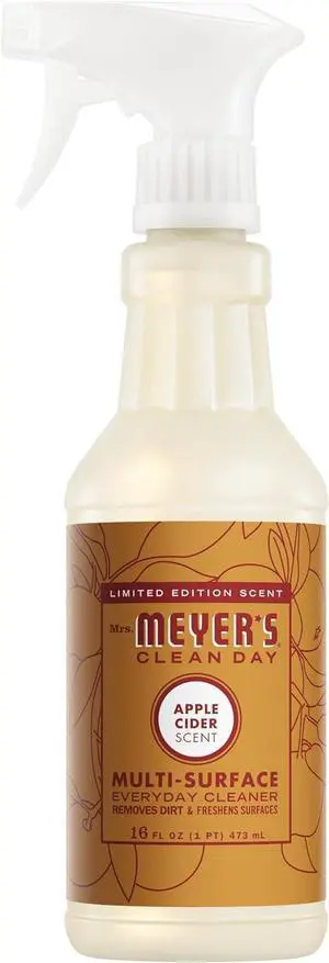 MRS. MEYER'S CLEAN DAY Multi-Surface Cleaner, Apple Cider, 16 fl oz MRS. MEYER'S CLEAN DAY Multi-Surface Cleaner, Apple Cider, 16 fl oz