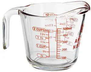 Anchor Hocking Glass Measuring Cup, 2 Cup Anchor Hocking Glass Measuring Cup, 2 Cup