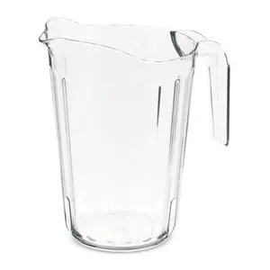 60 FL OZ, 8.4 x 7.5 IN Clear Plastic Stackable Pitcher, by Way To Celebrate 60 FL OZ, 8.4 x 7.5 IN Clear Plastic Stackable Pitcher, by Way To Celebrate