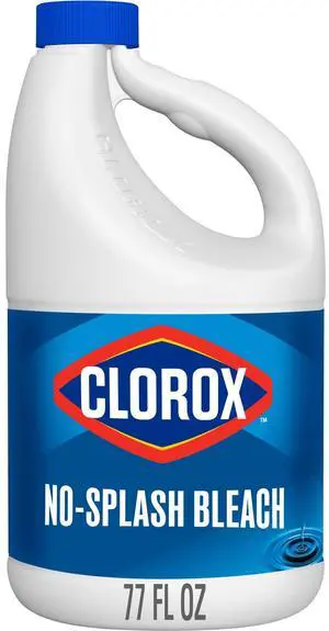 Clorox No Splash Bleach, 77 fl oz Clorox No Splash Bleach, 77 fl oz