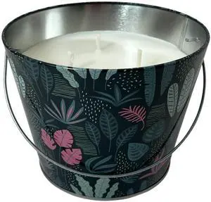 Mainstays Outdoor Citronella Candle - 24oz Metal Bucket | Repels Mosquitoes | Triple Wick | Up to 40 Hours Burn Time Mainstays Outdoor Citronella Candle - 24oz Metal Bucket | Repels Mosquitoes | Triple Wick | Up to 40 Hours Burn Time