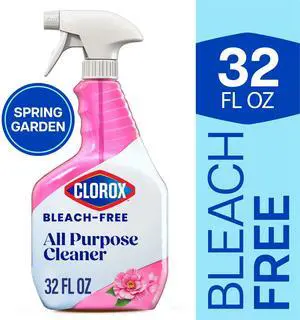 Clorox Bleach-Free All Purpose Cleaner, Spring Garden, 32 fl oz Clorox Bleach-Free All Purpose Cleaner, Spring Garden, 32 fl oz