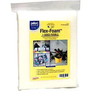 Pellon FF78 Flex Foam Fusible Sewing Fabric Stabilizer, Off-White 20" x 60" Precut Package Pellon FF78 Flex Foam Fusible Sewing Fabric Stabilizer, Off-White 20" x 60" Precut Package