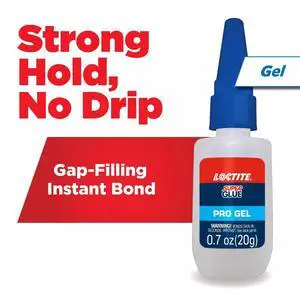 Loctite Super Glue Professional Gel, Pack of 1, Clear 20 g Bottle Loctite Super Glue Professional Gel, Pack of 1, Clear 20 g Bottle