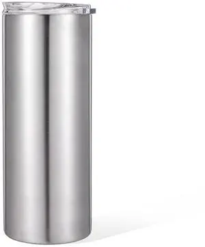 25 fl oz Double Wall Stainless Steel Slim Tumbler, Slider lid 25 fl oz Double Wall Stainless Steel Slim Tumbler, Slider lid