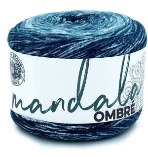 Lion Brand Yarn Mandala Ombre Harmony Ombre Cake Medium Acrylic Multi-color Yarn Lion Brand Yarn Mandala Ombre Harmony Ombre Cake Medium Acrylic Multi-color Yarn