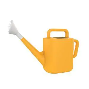 Expert Gardener 2 gal. Resin Watering Can, Daisy Yellow Expert Gardener 2 gal. Resin Watering Can, Daisy Yellow
