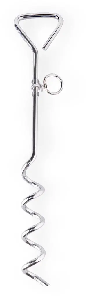 Vibrant Life Medium Spiral Steel Stake for Dogs, M, 18" Vibrant Life Medium Spiral Steel Stake for Dogs, M, 18"