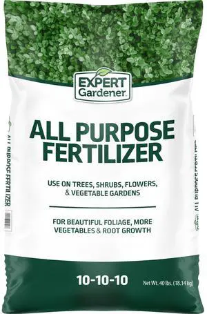 Expert Gardener All Purpose Plant Fertilizer, 10-10-10, 40 lb Bag Expert Gardener All Purpose Plant Fertilizer, 10-10-10, 40 lb Bag