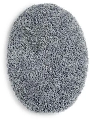 Mainstays Basic Polyester Toilet Lid Cover, Grey, 19" x 22" Mainstays Basic Polyester Toilet Lid Cover, Grey, 19" x 22"