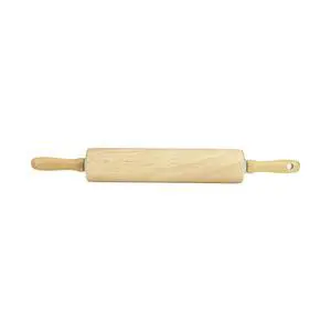 Wood Rolling Pin 10" x 2", Water-Resistant, Wood Barrel Dough Rolling Pin, GoodCook, 1 Piece Wood Rolling Pin 10" x 2", Water-Resistant, Wood Barrel Dough Rolling Pin, GoodCook, 1 Piece