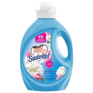 Suavitel Fabric Conditioner, Liquid Fabric Softener, 45 Days of Freshness, Field Flowers Scent, 105 fl oz Suavitel Fabric Conditioner, Liquid Fabric Softener, 45 Days of Freshness, Field Flowers Scent, 105 fl oz