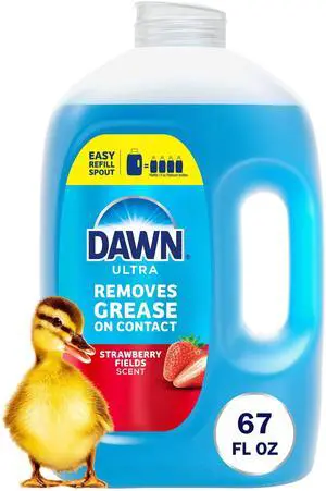 Dawn Ultra, Dishwashing Liquid, Refill Jug, Dish Soap, Strawberry Fields, 67 Fl oz Dawn Ultra, Dishwashing Liquid, Refill Jug, Dish Soap, Strawberry Fields, 67 Fl oz