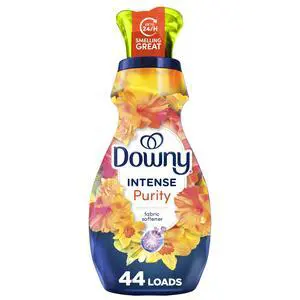 Downy Intense Liquid Fabric Softener and Conditioner, Purity Scent, 32 fl oz, 44 Loads Downy Intense Liquid Fabric Softener and Conditioner, Purity Scent, 32 fl oz, 44 Loads