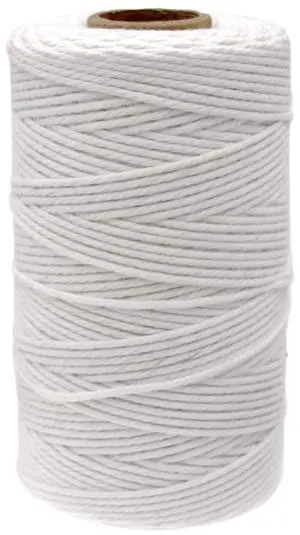 jijAcraft White String, Butchers Twine, 328 Feet 2mm Cotton Twine Strings for Cooking Crafts Gift Wrapping Turkey Sausage Gardening jijAcraft White String, Butchers Twine, 328 Feet 2mm Cotton Twine Strings for Cooking Crafts Gift Wrapping Turkey Sausage Gardening