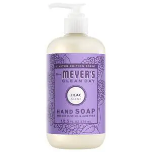 Mrs. Meyer's Clean Day Hand Soap, Lilac Scent, 12.5 fl oz Bottle Mrs. Meyer's Clean Day Hand Soap, Lilac Scent, 12.5 fl oz Bottle