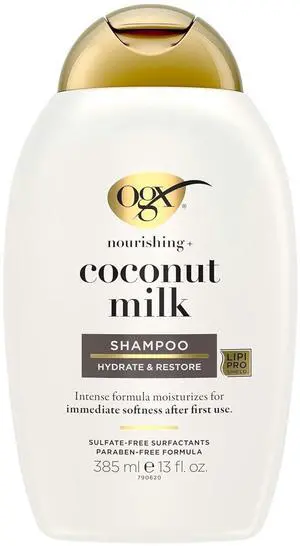 OGX Nourishing + Coconut Milk Moisturizing Shampoo, 13 fl oz OGX Nourishing + Coconut Milk Moisturizing Shampoo, 13 fl oz