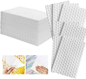 Magic Sponge Eraser Sheets, 52Pcs All-Purpose White Melamine Sponge Convex Point Disposable Magic Cleaning Wipes for Furniture Kitchenware, Hard-to-Reach Places, Shoe Magic Sponge Eraser Sheets, 52Pcs All-Purpose White Melamine Sponge Convex Point Disposable Magic Cleaning Wipes for Furniture Kitchenware, Hard-to-Reach Places, Shoe