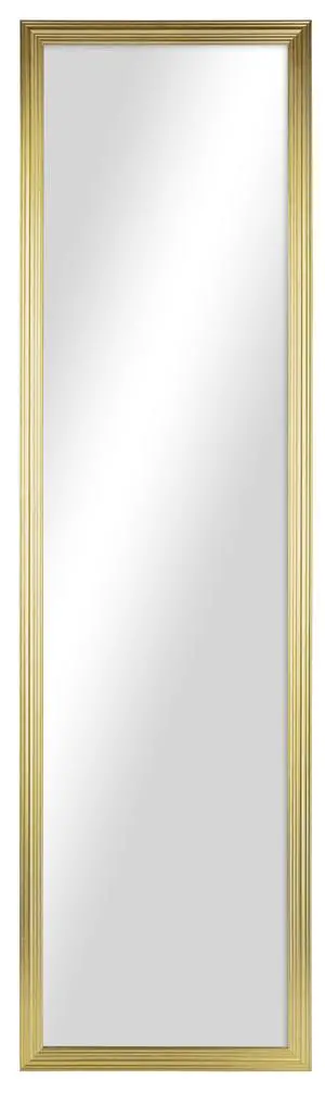 ICUTE-Mainstays 13x49 Gold Rectangle Large Wall Mirror for Bathroom or Living Room ICUTE-Mainstays 13x49 Gold Rectangle Large Wall Mirror for Bathroom or Living Room