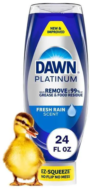 ICUTE-Dawn Platinum EZ Squueze Dish Soap Fresh Rain, ICUTE-Dawn Platinum EZ Squueze Dish Soap Fresh Rain,