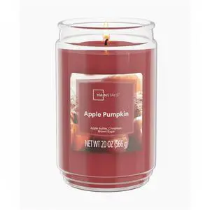 ICUTE-Mainstays Apple Pumpkin Single-Wick Scented Glass Jar Candle, 20 oz ICUTE-Mainstays Apple Pumpkin Single-Wick Scented Glass Jar Candle, 20 oz