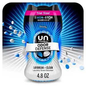 ICUTE-Downy Unstopables Fusions Odor Defense In-Wash Laundry Scent Booster Beads, Daybreak & Clean Scent, 4.8 oz ICUTE-Downy Unstopables Fusions Odor Defense In-Wash Laundry Scent Booster Beads, Daybreak & Clean Scent, 4.8 oz