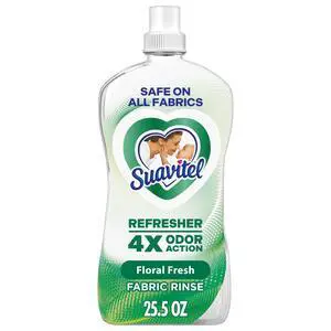 Suavitel Refresher Fabric Rinse and Odor Eliminator, 4X Odor Action, Floral Fresh Scent, 25.5 fl oz Suavitel Refresher Fabric Rinse and Odor Eliminator, 4X Odor Action, Floral Fresh Scent, 25.5 fl oz