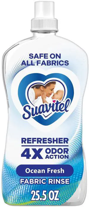Suavitel Refresher Fabric Rinse, 4X Odor Action, Ocean Fresh Scent, 25.5 fl oz Suavitel Refresher Fabric Rinse, 4X Odor Action, Ocean Fresh Scent, 25.5 fl oz